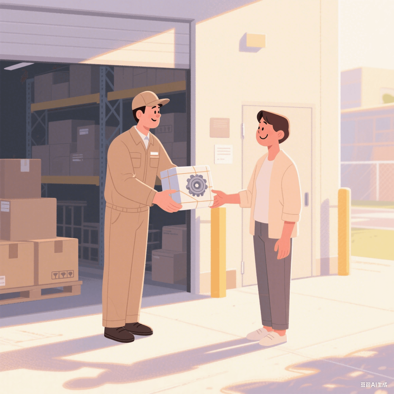 Deliver your parts